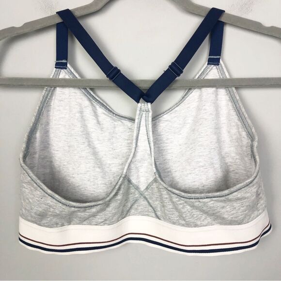 AERIE | SET OF 2 Chill Play Move Bra Tops Bralettes Gray & Blue Women’s Size XL - Picture 4 of 9